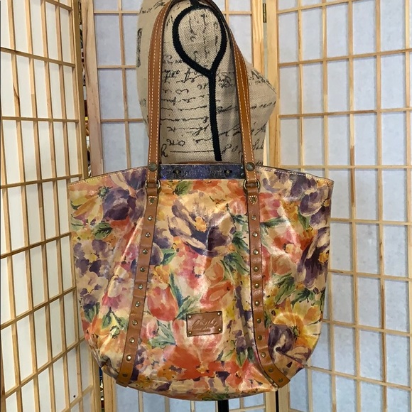 Patricia Nash Benvenuto Floral Tote Bag - Picture 1 of 8